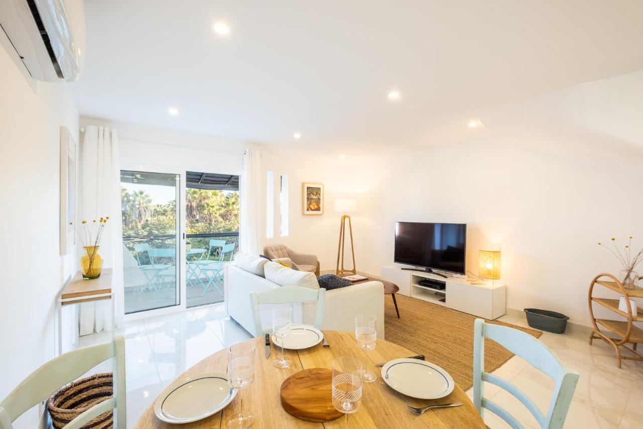 Beach Praia - Sleep 5 - Pool - Free Wi-Fi - Air Con Albufeira Exteriör bild